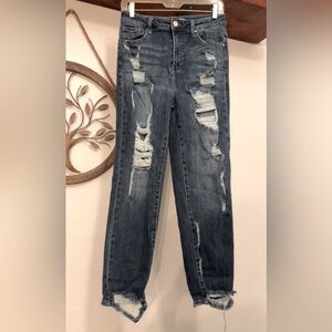 Medium dark jeans